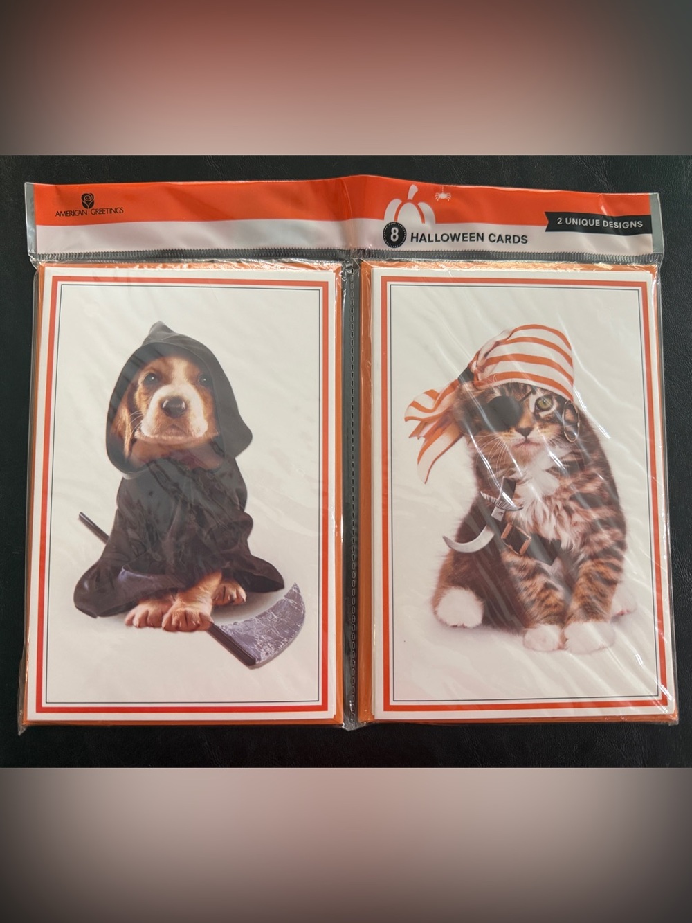 American Greetings Halloween Cards 8 Pack
